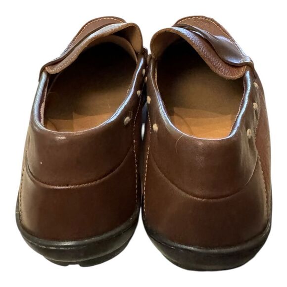 Johnston & Murphy Durant Penny Tan Dk Brown Men\'s Leather Loafers 13  13M main image 6